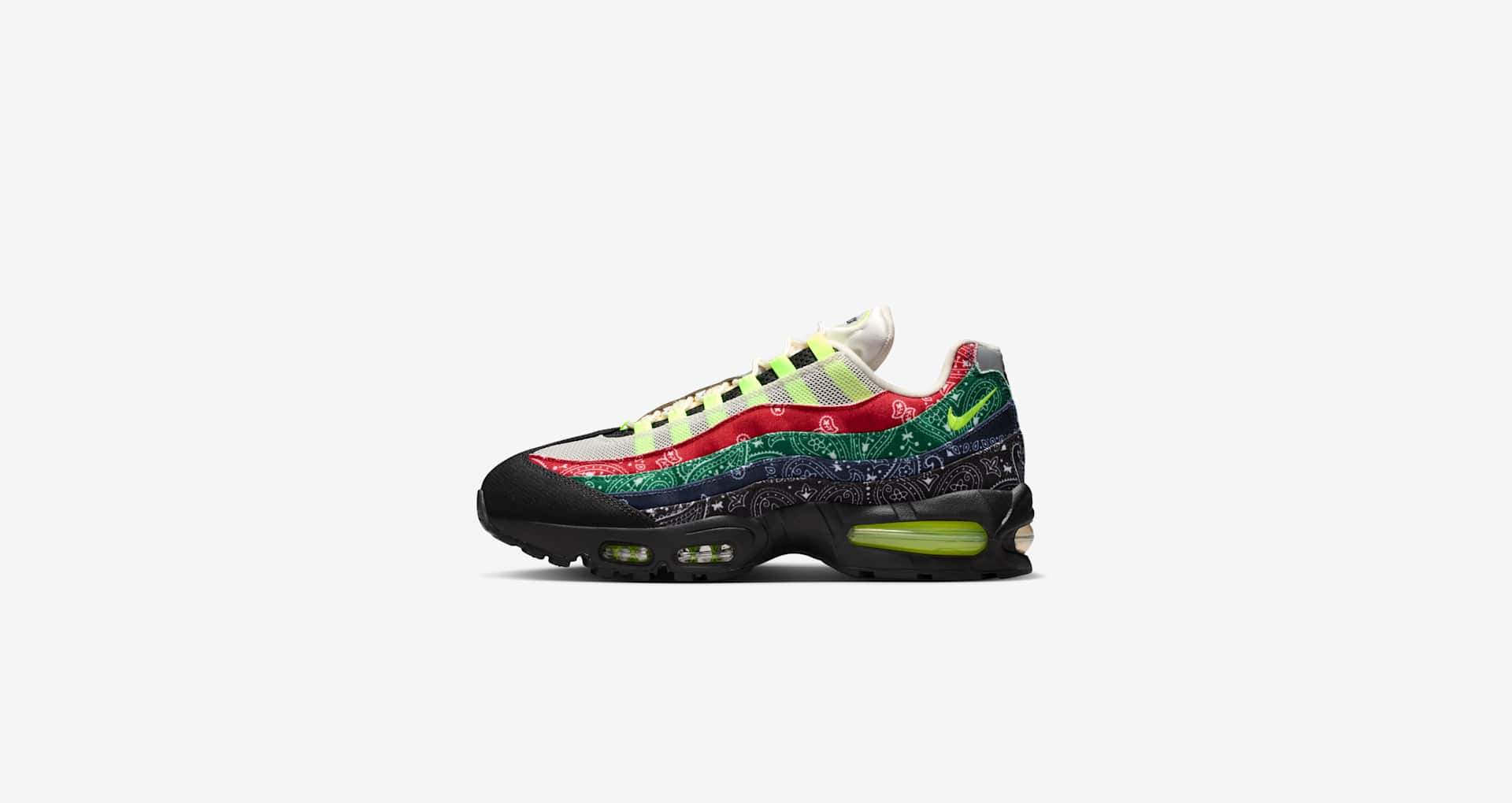 NIKE公式】エア マックス 95 ビッグ バブル 'Volt and University Red